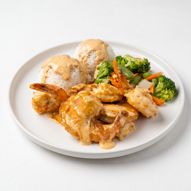 Sautéed Shrimp Meal.