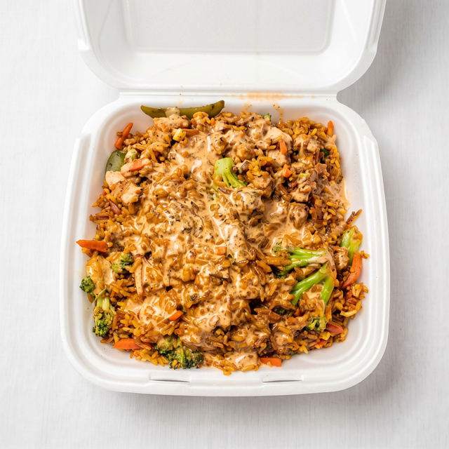 Hibachi No Meat.